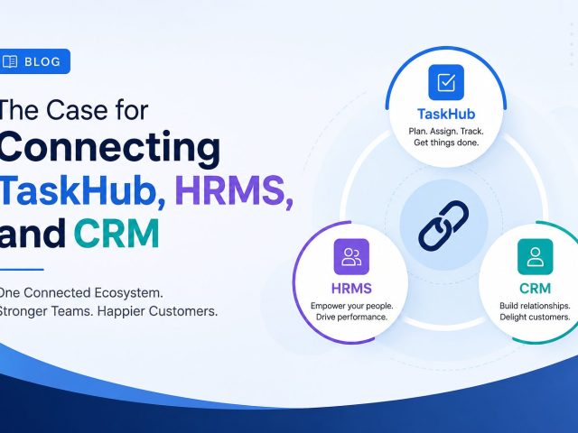The Case for Connecting TaskHub, HRMS, and CRM